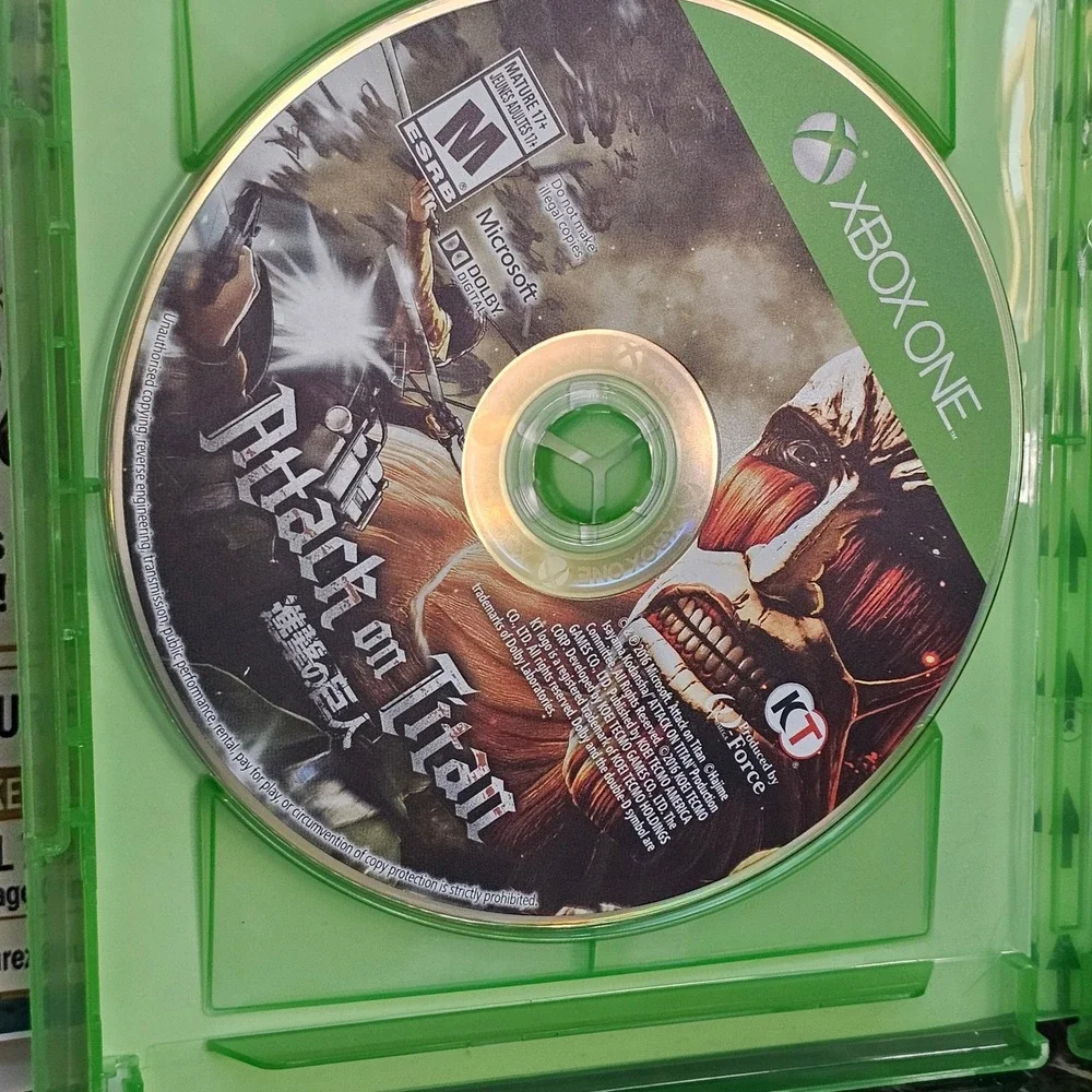 Attack on Titan Xbox One Koei Tecmo Anime Action Game 2016 Video Game